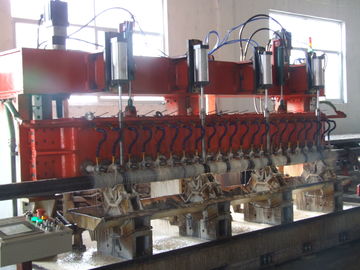 آلة الطحن CNC الأفقية الخاصة ذات المغزل المتعددة لأنابيب الشاشة البترولية
