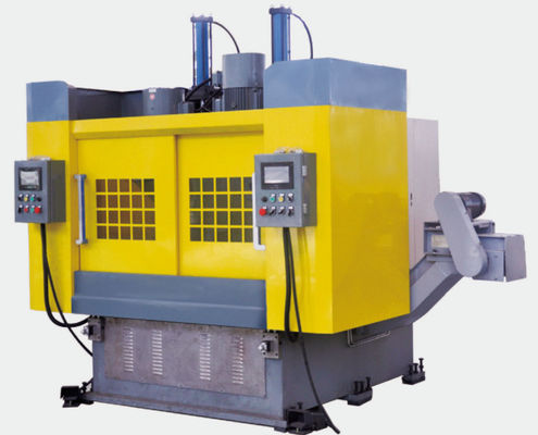 آلة حفر شفة CNC ذات سرعة عالية وإنتاجية عالية مع نموذج المغزل المزدوج HFD500 / 2