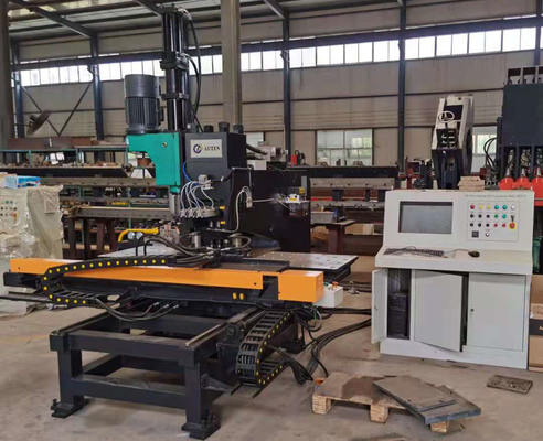 1200KN سيرفو تغذية حفر قوة CNC لوحة حفر حفر آلة مع 26mm أقصى قطر ثقب