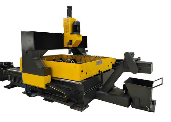 آلة حفر ألواح CNC بتغذية محرك سيرفو، 1500 × 8000 مم، أقصى حجم قطعة عمل لمختلف أحجام وسمك الألواح