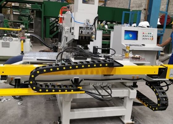 1500×800mm Workpiece CNC Plate Punching Machine For Steel Plates And Various Metal Components