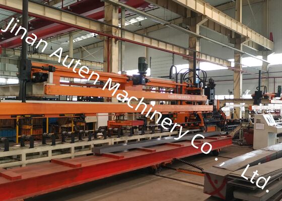 4-9mm سمك الصفيحة Cnc الآلي الصفيحة الصفيحة خط معالجة الخرق للمركبات الثقيلة