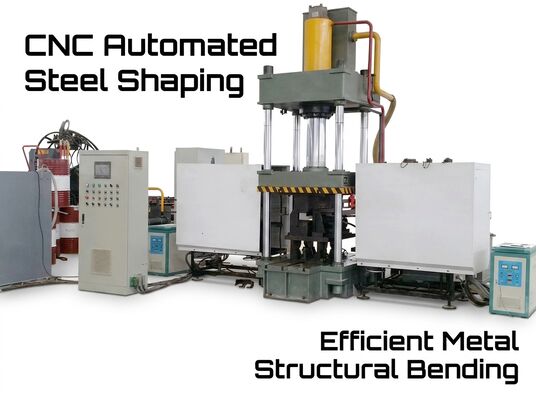 1400mm الحد الأقصى لارتفاع افتتاح CNC زاوية الصلب الانحناء وتسخين آلة 120 * 2KW الطاقة التدفئة