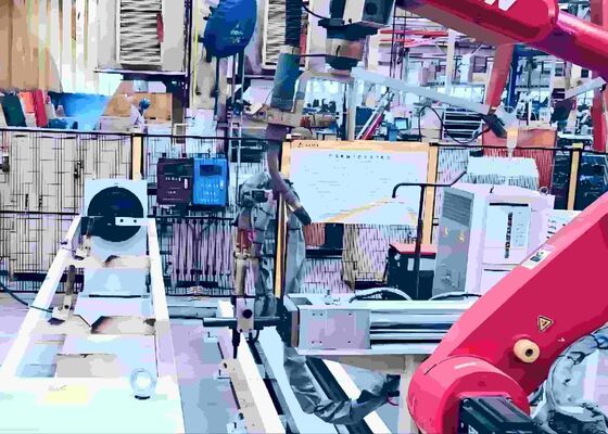 محطة عمل لحام روبوتية قياسية ومرنة للمعدات الهندسية وبناء السفن