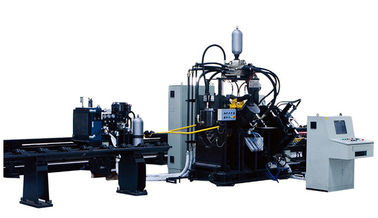 CNC زاوية شريط اللكم آلة القص توفير المواد الخام عالية الدقة في تحديد المواقع