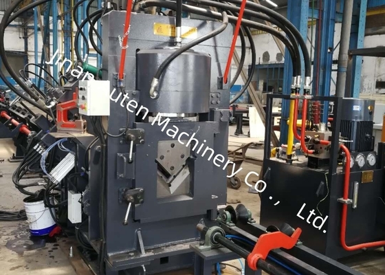 آلة خط التثقيب والوسم والقص CNC للزوايا 2 لكمة لكل جانب، قوة التثقيب 630 كيلو نيوتن