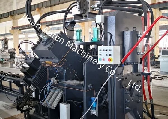 آلة خط التثقيب والوسم والقص CNC للزوايا 2 لكمة لكل جانب، قوة التثقيب 630 كيلو نيوتن