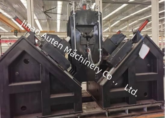40mm قطر الحفر أتمتة CNC زاوية خط آلة BT40