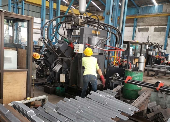 JNC1412 نموذج طعنة العلامة قطع CNC زاوية خط آلة 630/1000KN قوة طعنة