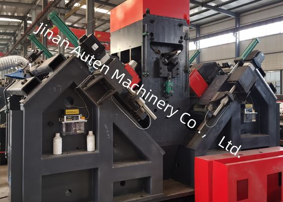 آلة حفر ووضع علامات على الصلب بزاوية CNC أوتوماتيكية مع مغزل 6000 دورة في الدقيقة