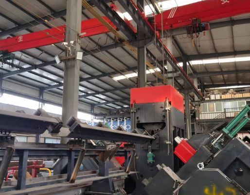 آلة حفر ووضع علامات على الصلب بزاوية CNC أوتوماتيكية مع مغزل 6000 دورة في الدقيقة