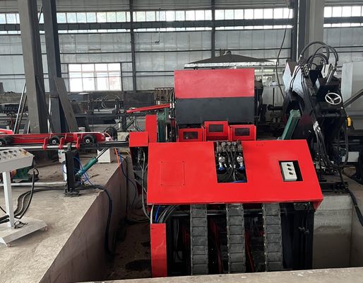آلة حفر ووضع علامات على الصلب بزاوية CNC أوتوماتيكية مع مغزل 6000 دورة في الدقيقة