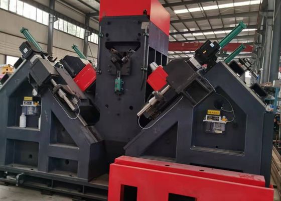 40m/Min Max. Angle Feeding Speed CNC Angle Drilling And Marking Machine Model ADM2532 3 CNC Axes