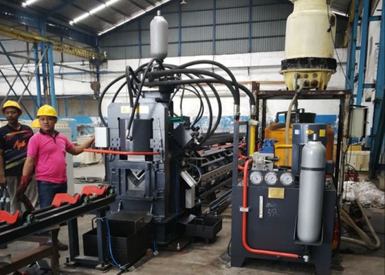 طريقة التبريد المتعددة خط معالجة الصلب الزاوي CNC مع وظائف علامة القطع