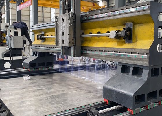 آلة ثقب الصفائح المعدنية CNC بحجم قطعة عمل 4000x4000 مم، بقطر ثقب أقصى 80 مم