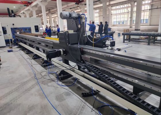 خط إنتاج جديد لقطع حزمة الحفر CNC للإنتاج لهيكل H-Beam الفولاذ
