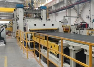 النموذج RFHJ2-30x2500 صفيحة التفريغ وخط القص 12 ′′ 30mm سمك الصفيحة