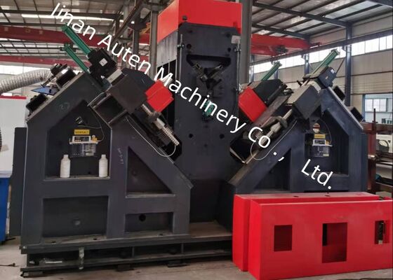 Transmission Line Towers High-Speed CNC Angle Drilling And Marking Line Structural Steel Fabrication