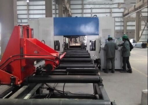 Model BHD1000/3 Cnc Drilling Machine For Beams CNC H 3D Beam Drilling Marking Equipment