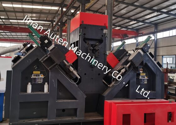 خط إنتاج الحفر الحديدية الزاوية الآلي CNC 6000r / min Max. سرعة دوران الغزل