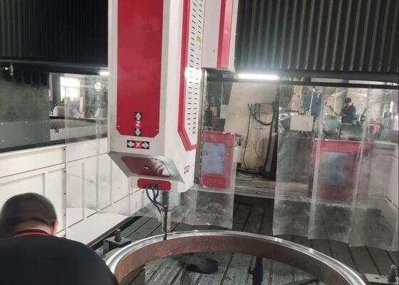 النموذج PHD4080 نوع الجانتري الحركية CNC حفر طاحونة للمعامل الحراري