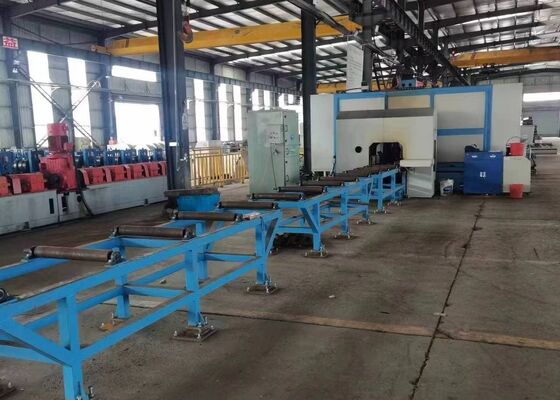 صناعة بناء الجسور CNC حزمة الحفر وخط آلة الشحن للصلب القناة