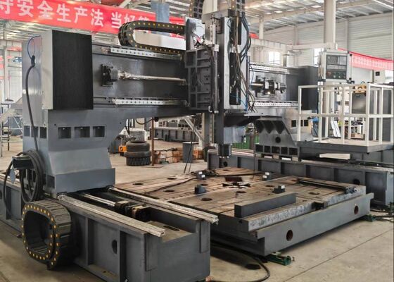 CNC Plate Drilling Machine Designed For Drill Tappin Milling Of Heat Exchanger Tube Sheet