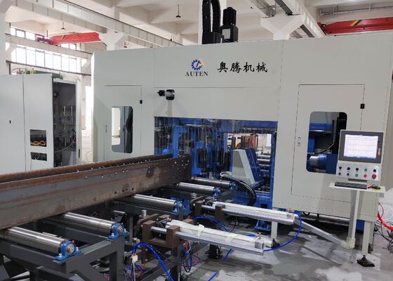 Heavy Duty CNC Beam Drilling Machine Suitable For Drilling H Section Steel In Bridge Construction