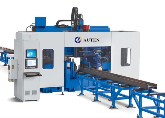 آلة الحفر المتقدمة لـ CNC H Beam مع BT40 تكنولوجيا الفول السريع