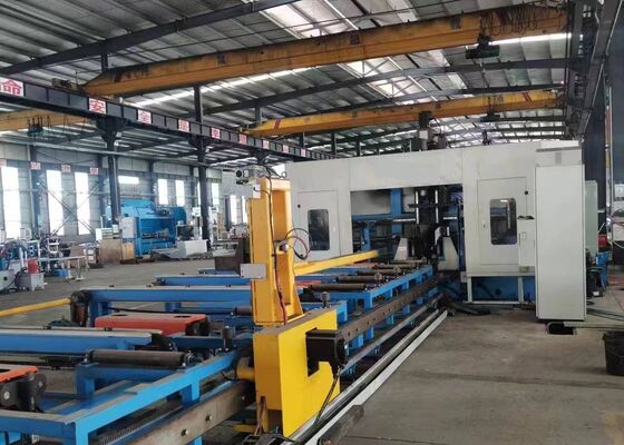 آلة الحفر الذكية CNC H Beam مع نظام برمجة CAD التلقائي