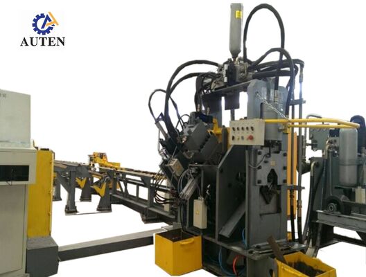 خط تقطيع ثقب الزاوية الفولاذية CNC من سلسلة JNC 18 عدد الأحرف لكل مجموعة