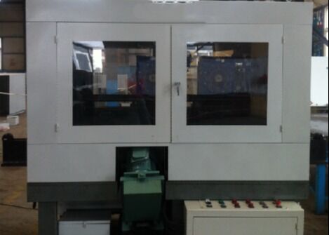 100-400r/min دوران من الغزلات Cnc زاوية الصلب جذر طحن آلة 60KN ضغط من الأسطوانة