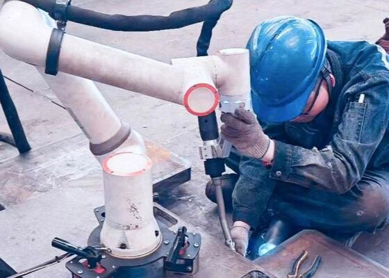 آلة لحام الروبوت مناسبة لحام متعدد الطبقات متعددة الممرات المستمرة والفيلات