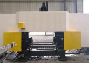 هذا خط آلة حفر الحزمة CNC قطع يحتوي على ثلاث وحدات الفولاذ عالية السرعة الدقة